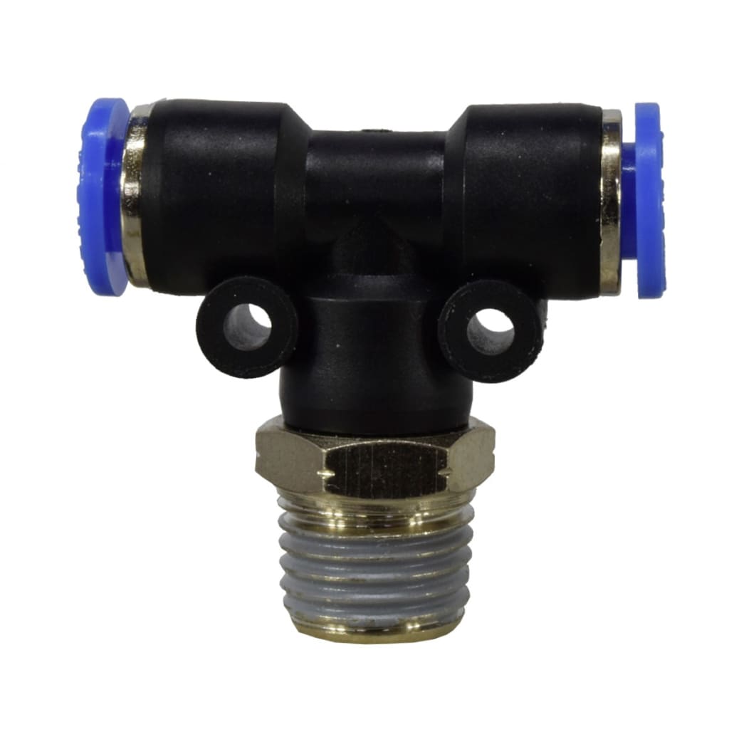 RACOR INST T MM ROSCA 1/4"NPT MANG 6mm X 10 UNID