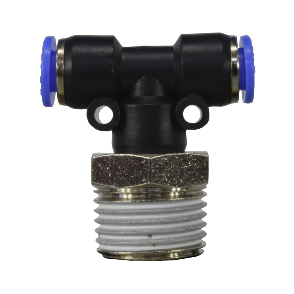 RACOR INST T MANG 6mm ROSCA 1/2 NPT PU X 10 UNID