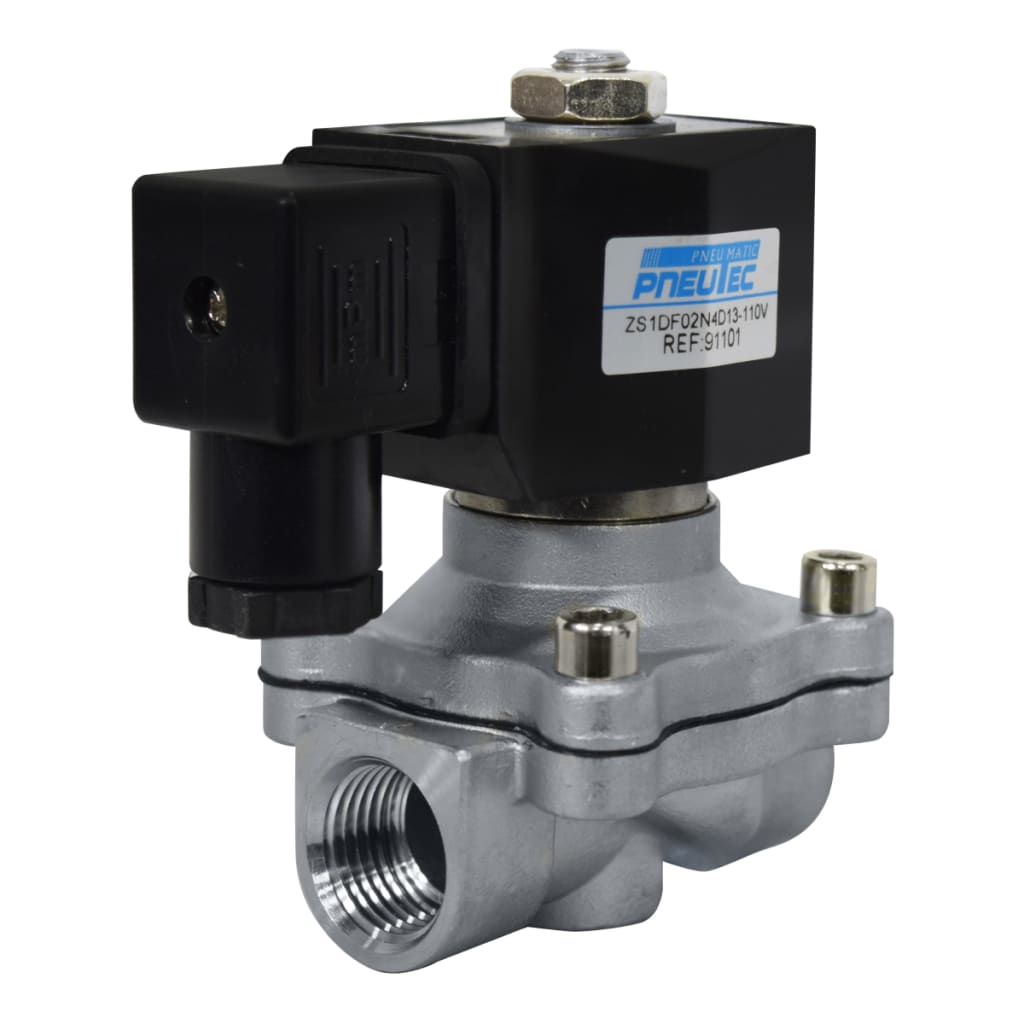 EV INOX 1/2" NPT 110VAC 0-116 PSI