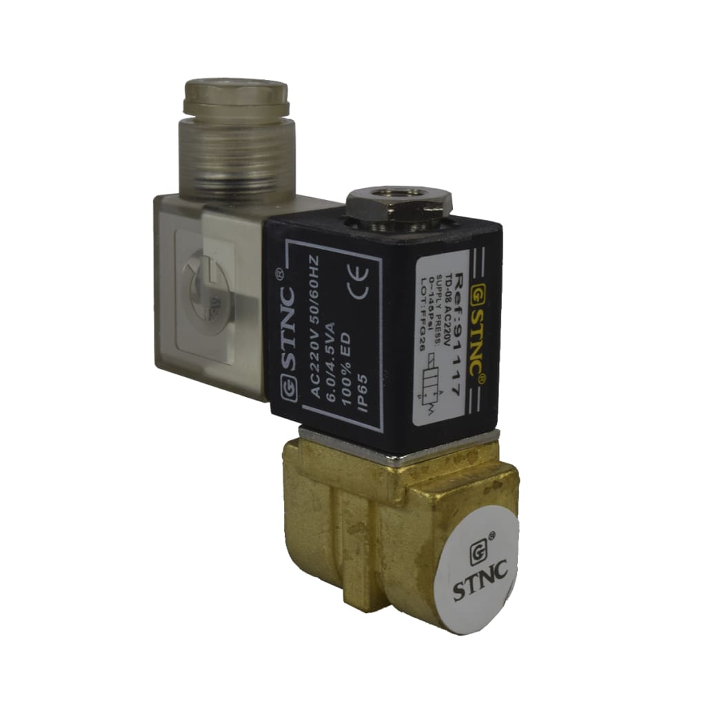 EV NC 1/4"NPT 220VAC 0-99.5 PSI