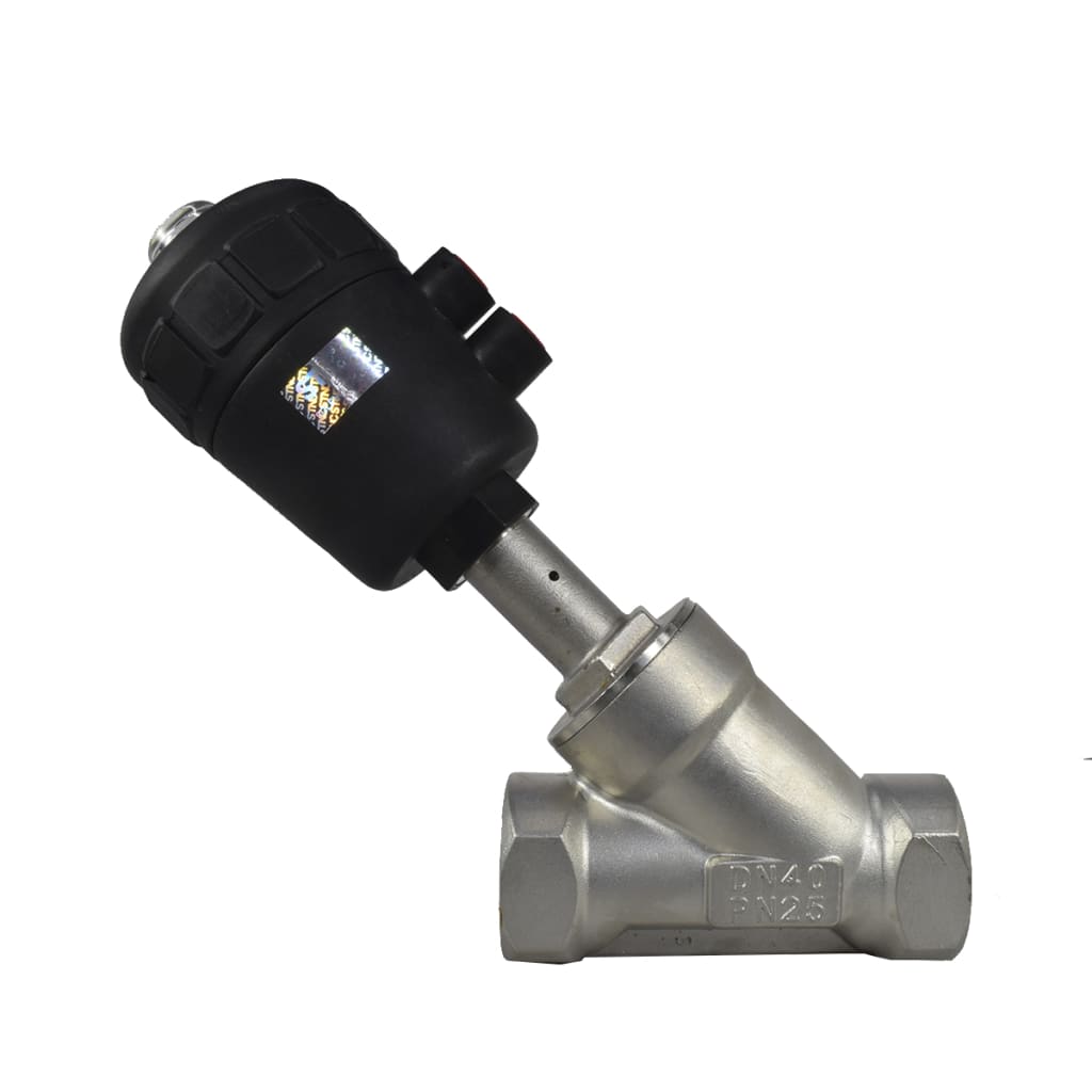 VALVULA INCLI 2/2 NC PTO 11/2" NPT 0-230PSI