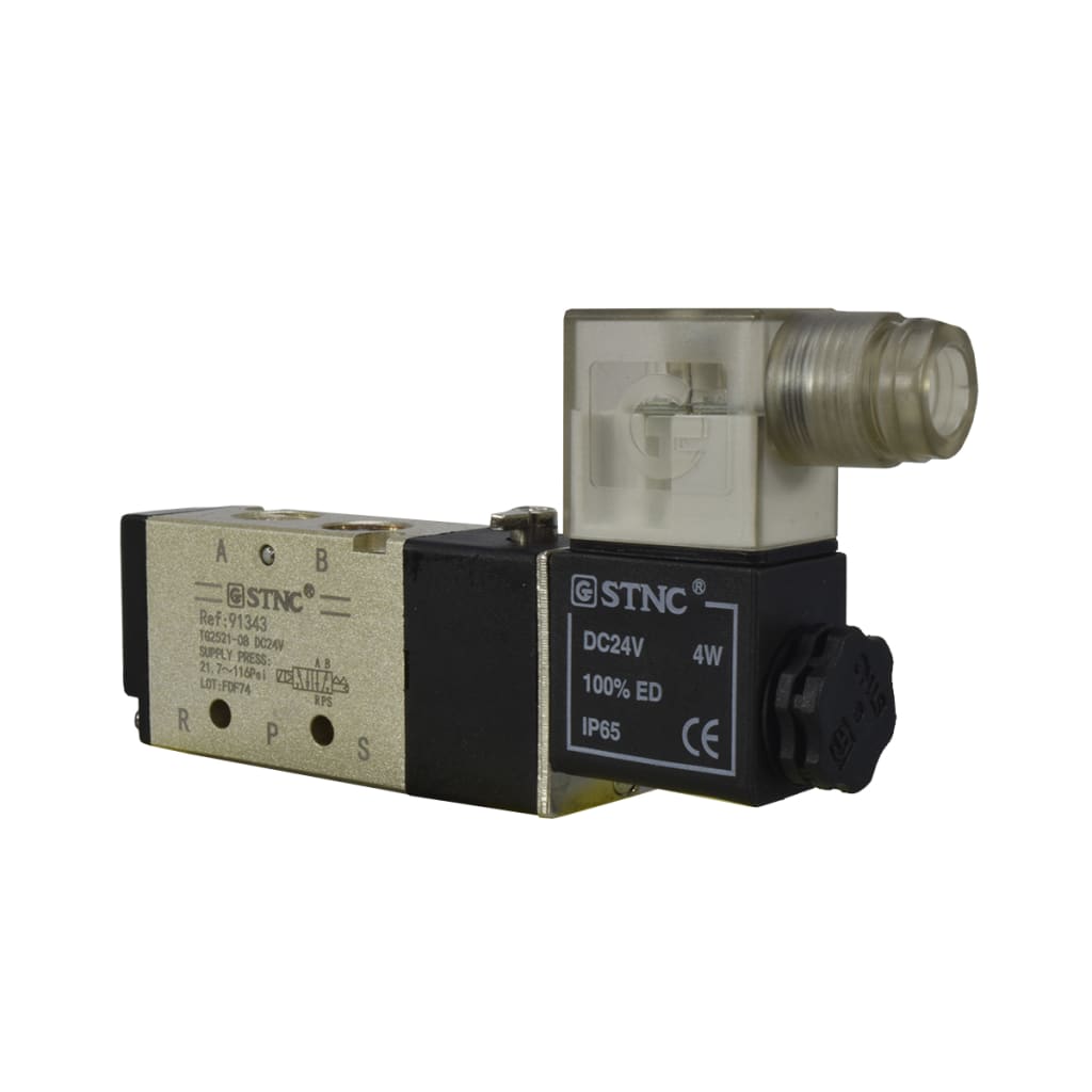 V SOL 5/2 1/4"NPT 24VDC NC AC PIL 1 SOL
