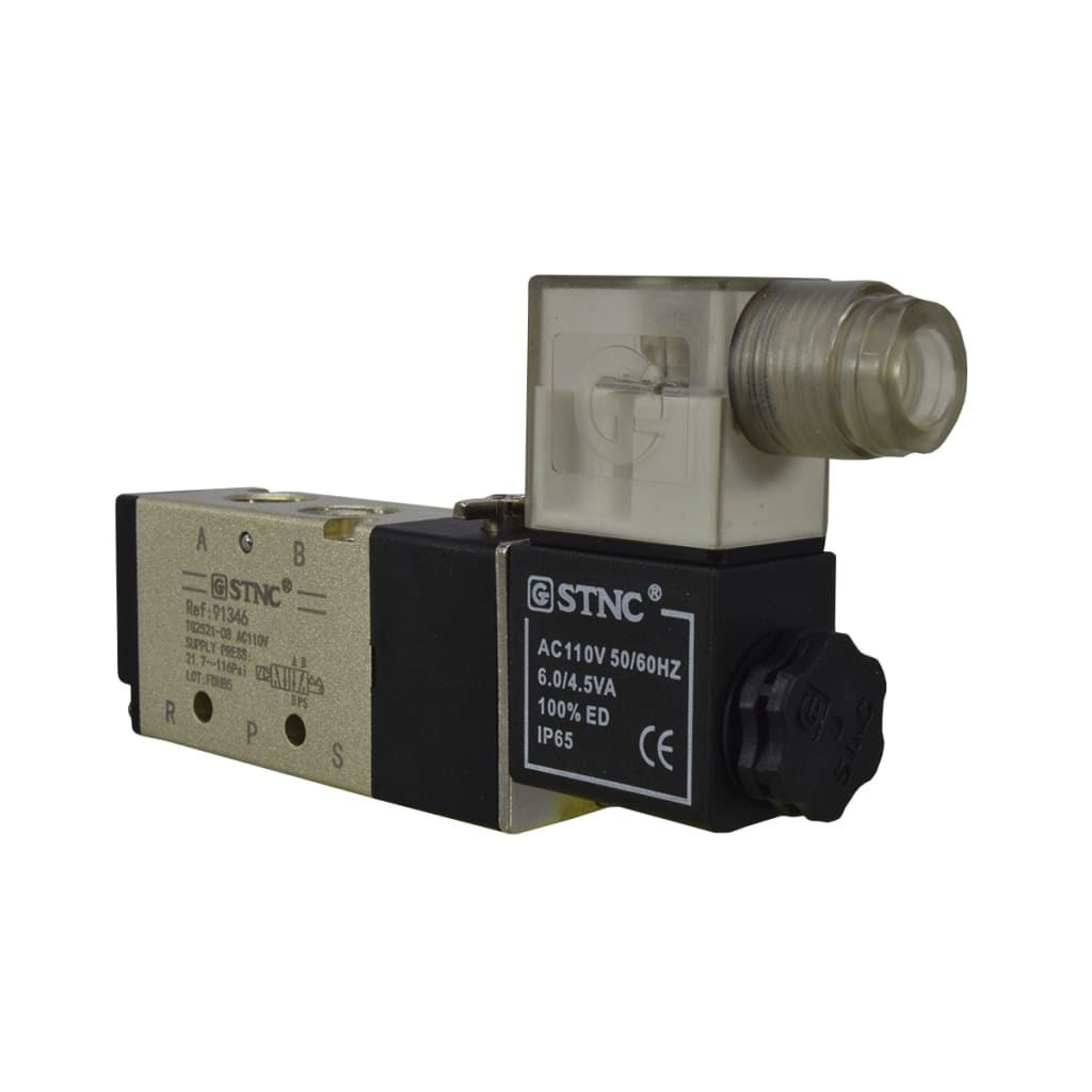V SOL 5/2 1/4"NPT 110VAC NC AC PIL 1 SOL