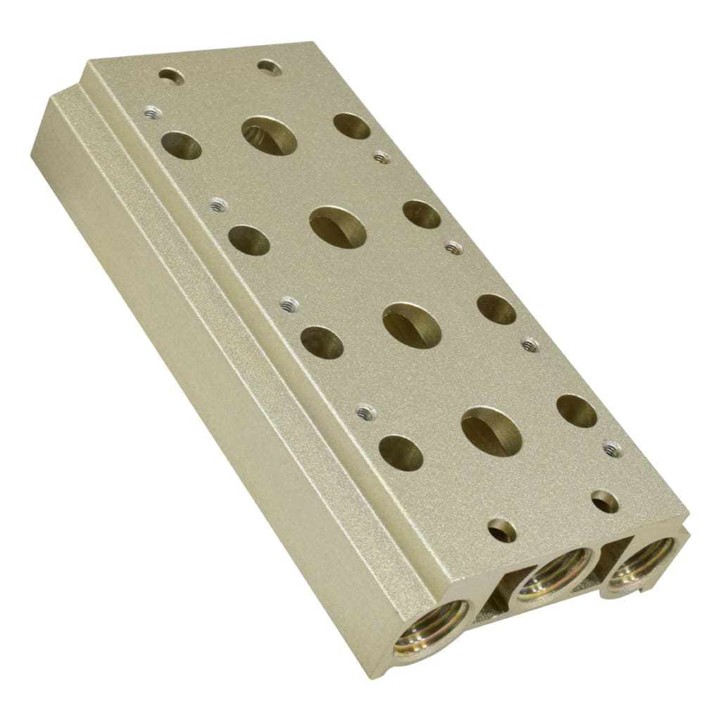 MANIFOLD P/ 4V 22mm PTO 1/4 NPT