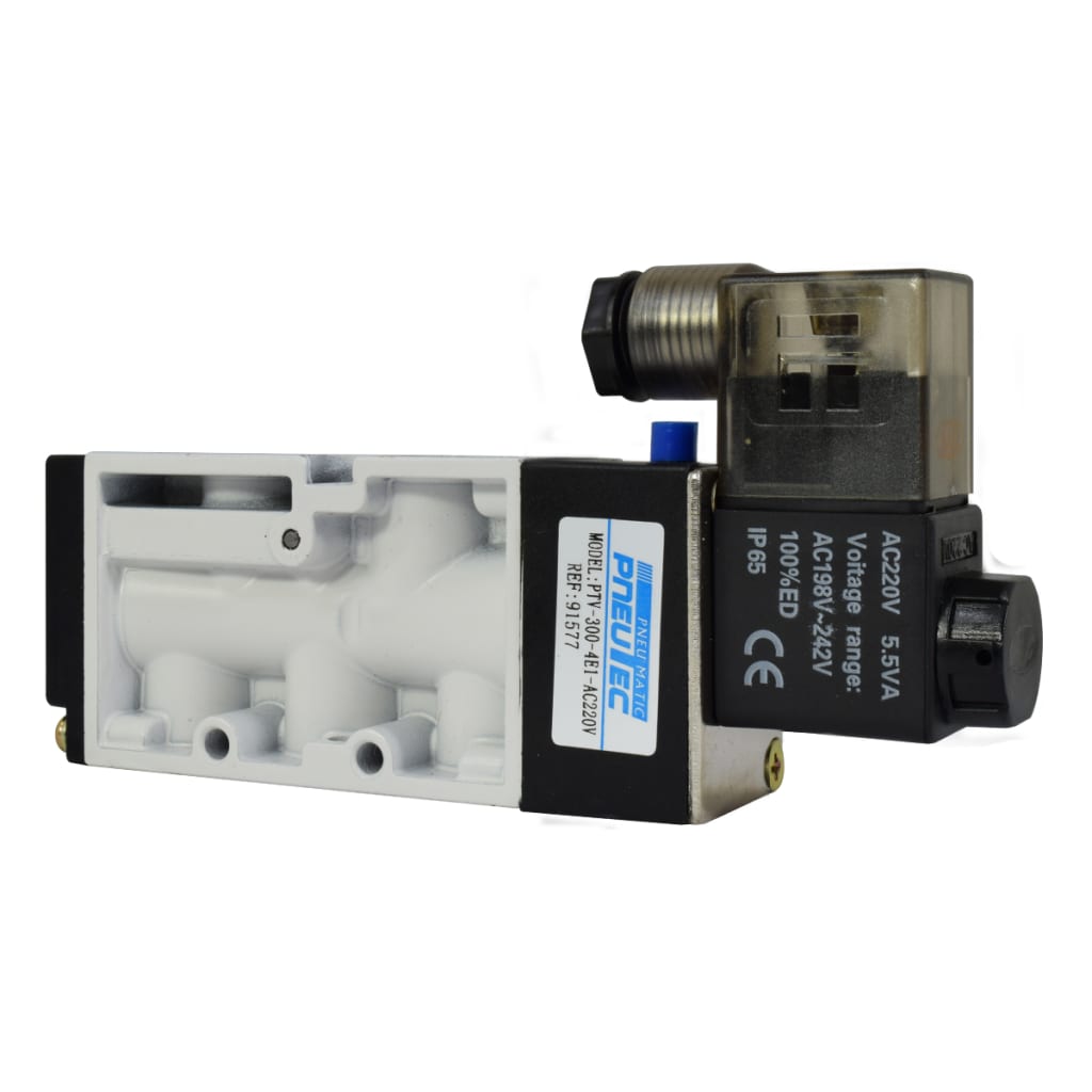 V SOL 5/2 ANC 30mm 3/8 NPT 220VAC AC PIL 1 SOL