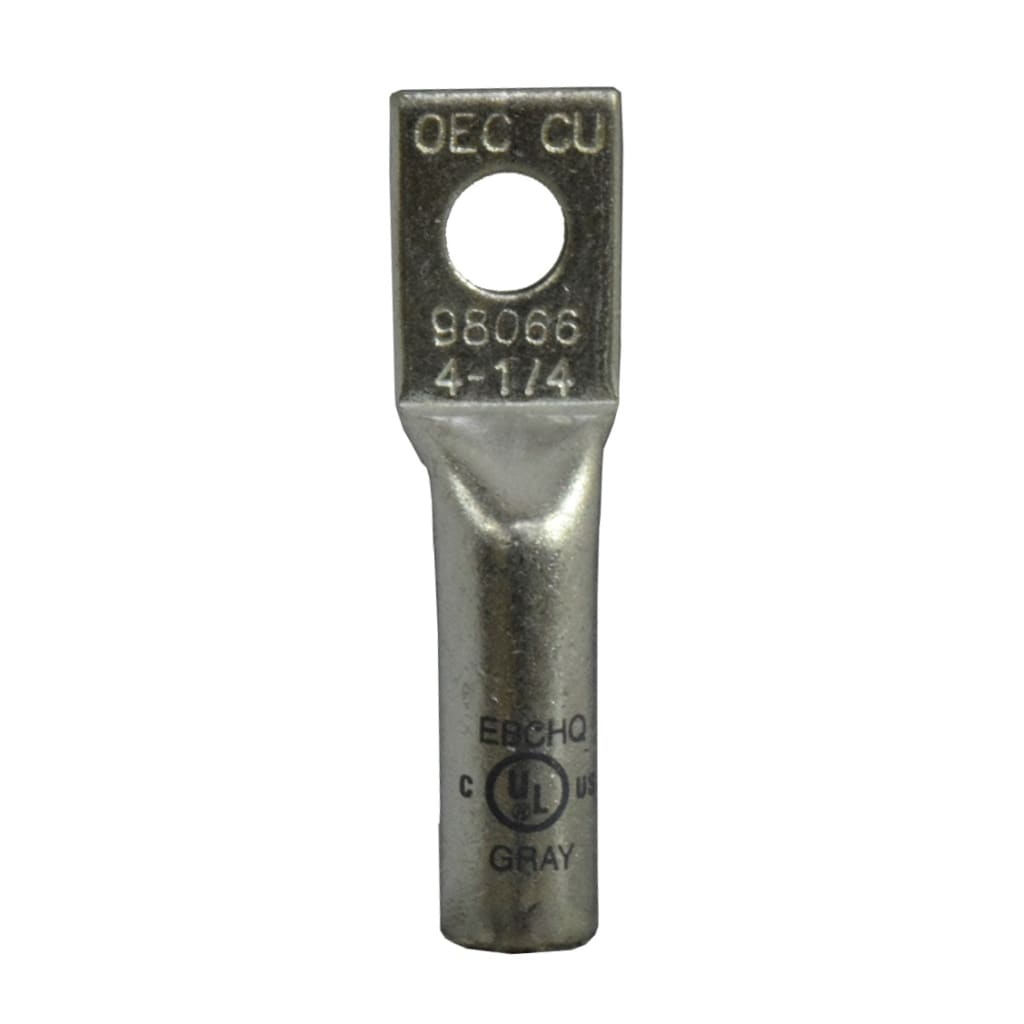 TERMNAL TUB B LAR 4AWG DIA 1/4 GRIS UL