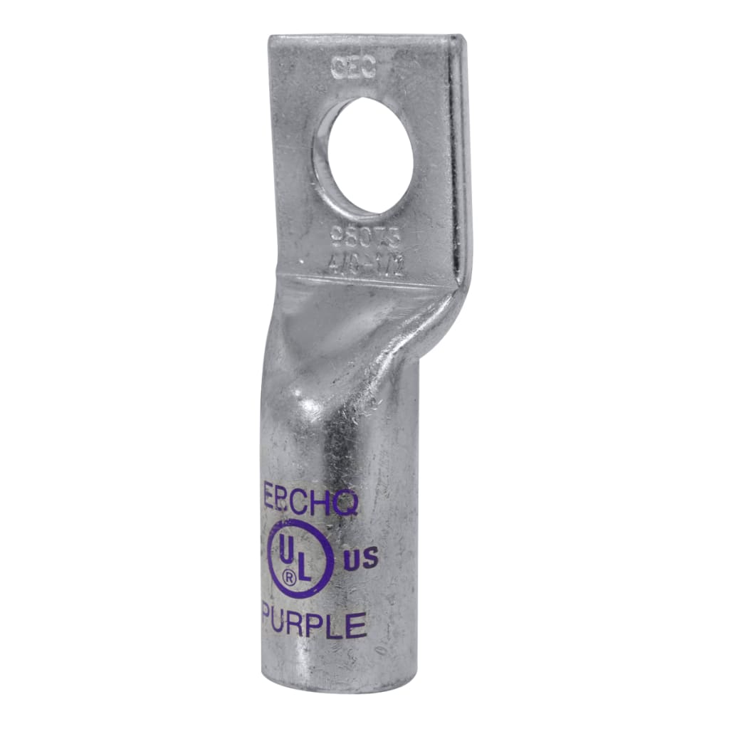 TERMNAL TUB B LAR 4/0AWG DIA 1/2 MORADO UL