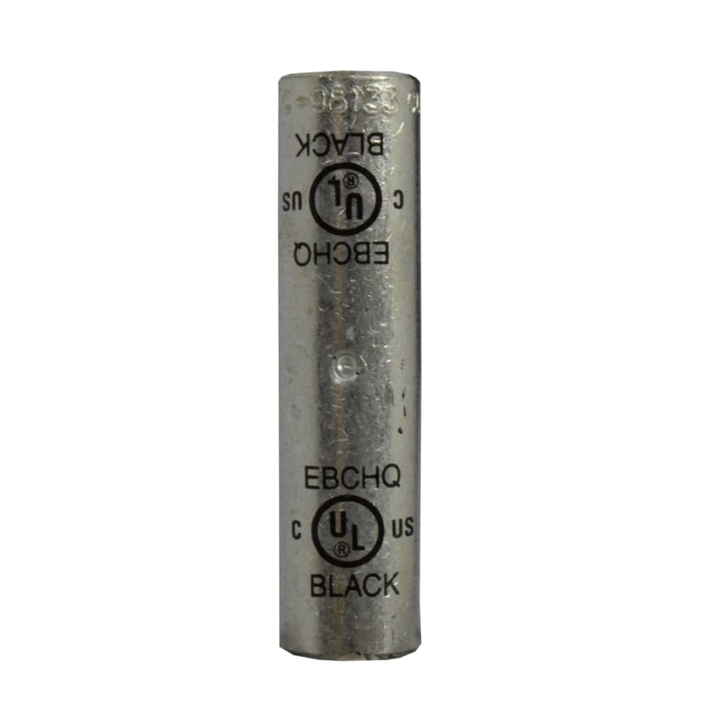 CONECTOR TUB B LAR 2/0AWG L 3-1/8" NEGRO UL