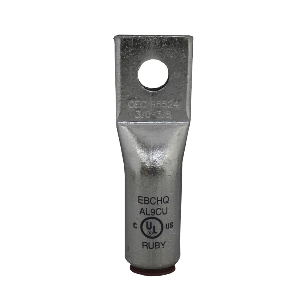 TERMNAL TUB ALU B LAR 3/0AWG D 3/8 RUBY
