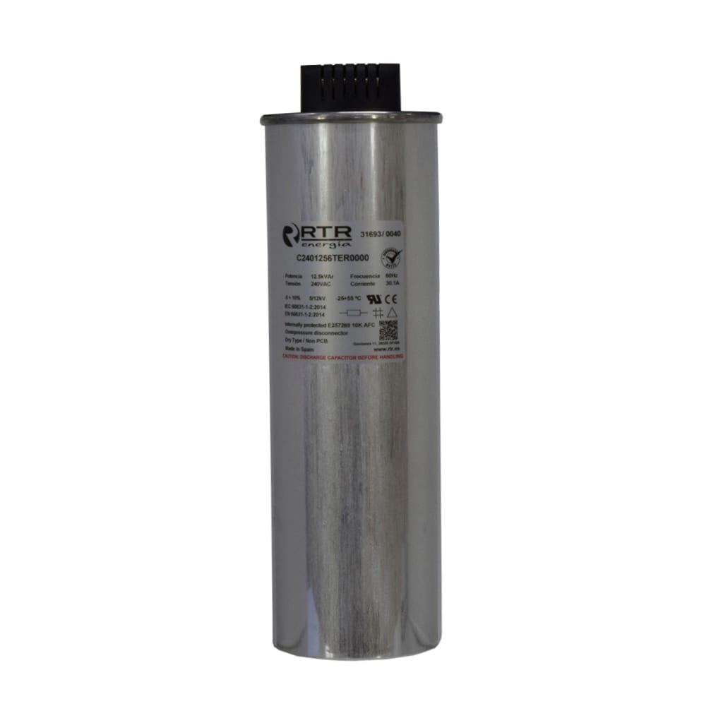 CONDENSAD TRIF P/FP 12,5KVAR/240VAC 60HZ UL ESPAÑA