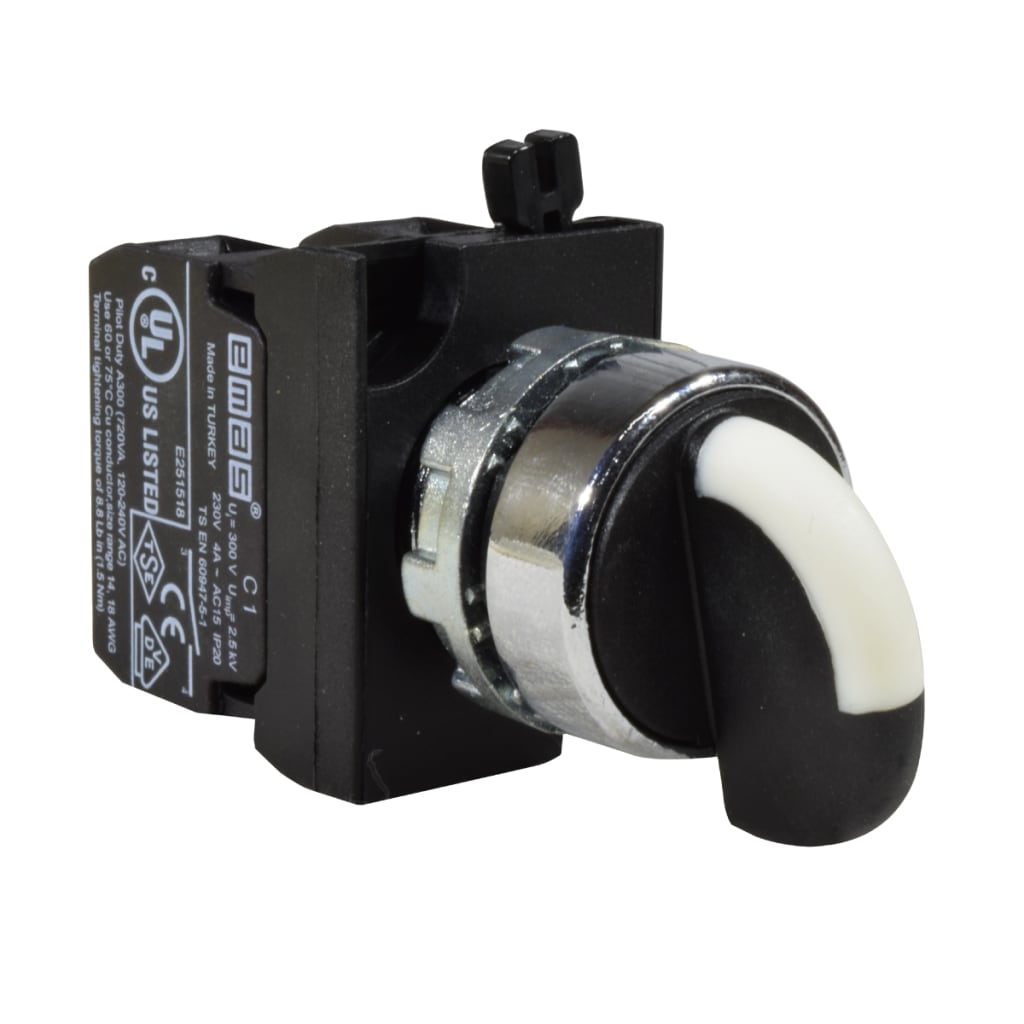 SELECTOR MULETILLA 3 POS CON SIMPLE RET MET 2NA
