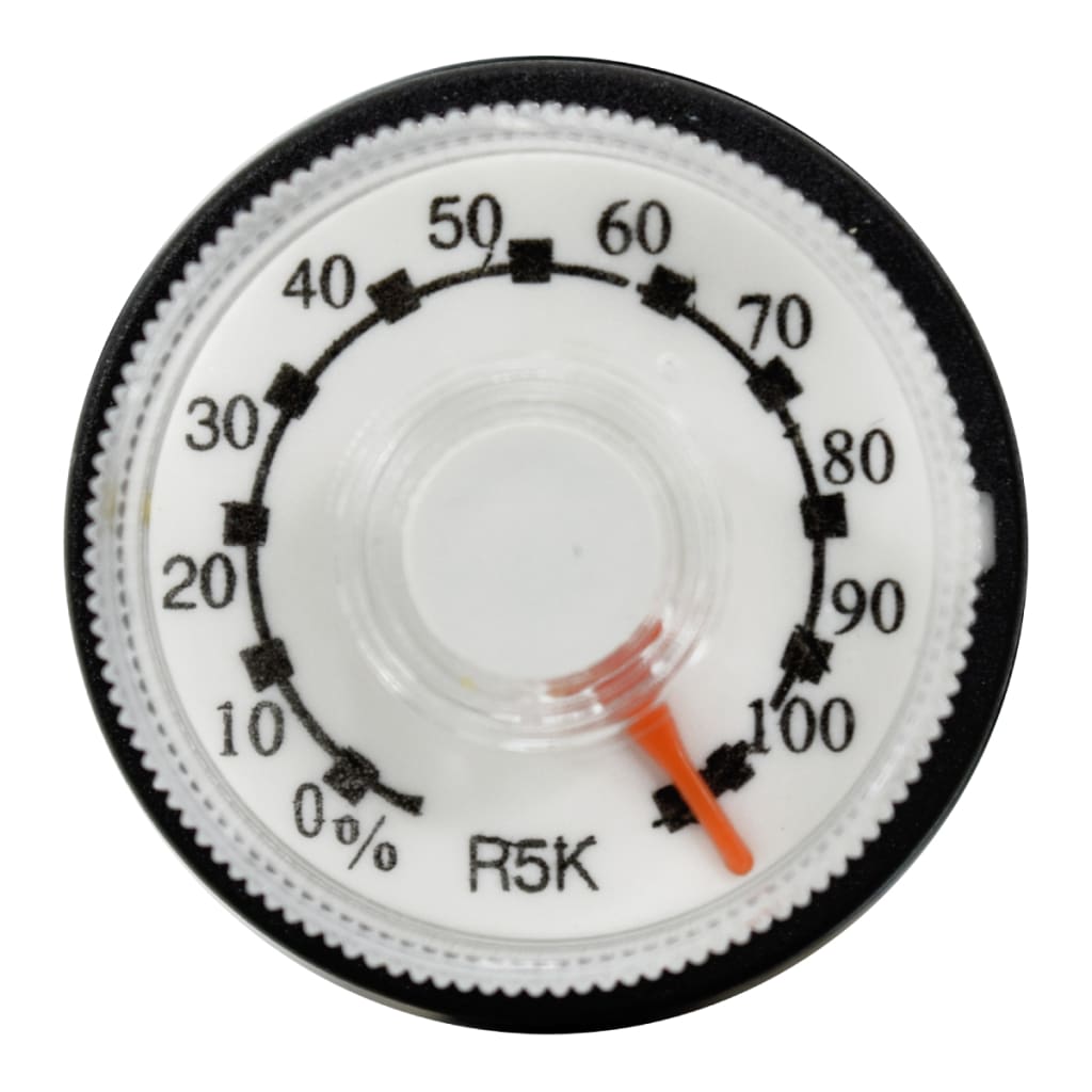 POTENCIOMETRO LINEAL 5 KOHM, 1 VUELTA CUERPO 22MM.