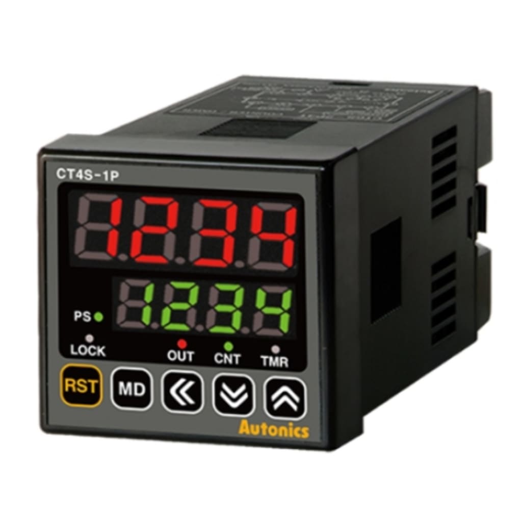 CONTADOR/TEMPORIZADOR 4DG RELE 48X48 100-240VAC