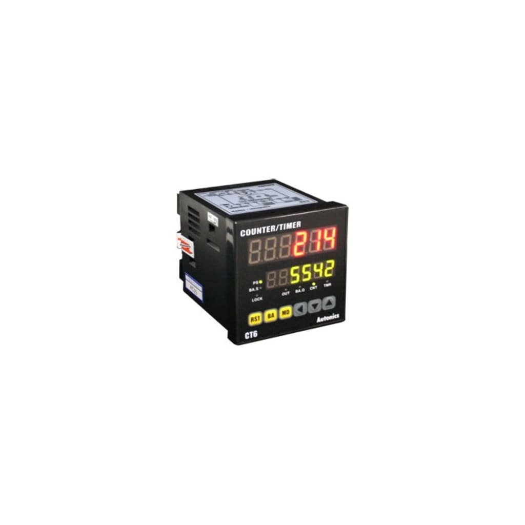 CONTADOR/TEMPORIZADOR BACHES 6DG 72X72 100-240VAC