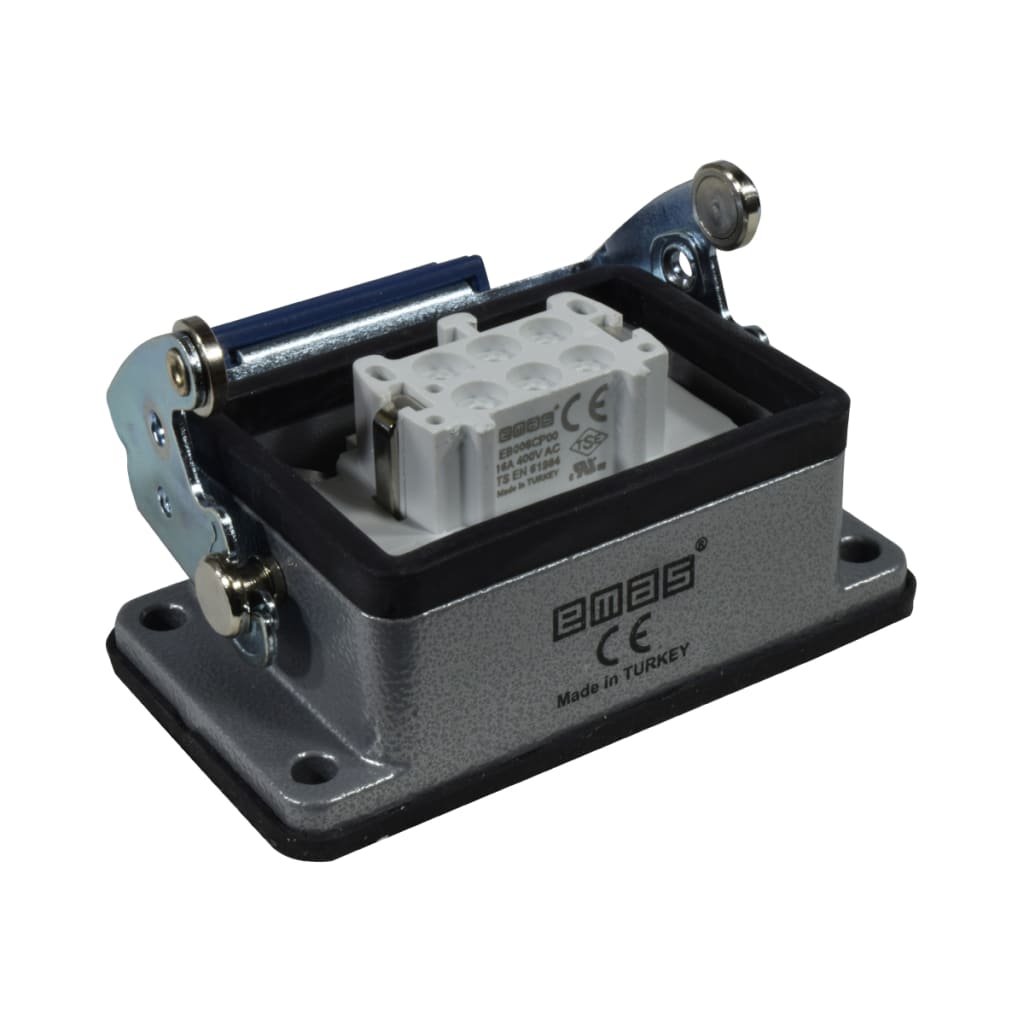 CONECTOR MULTIPIN HEMBRA 6P 16A INCRUSTAR