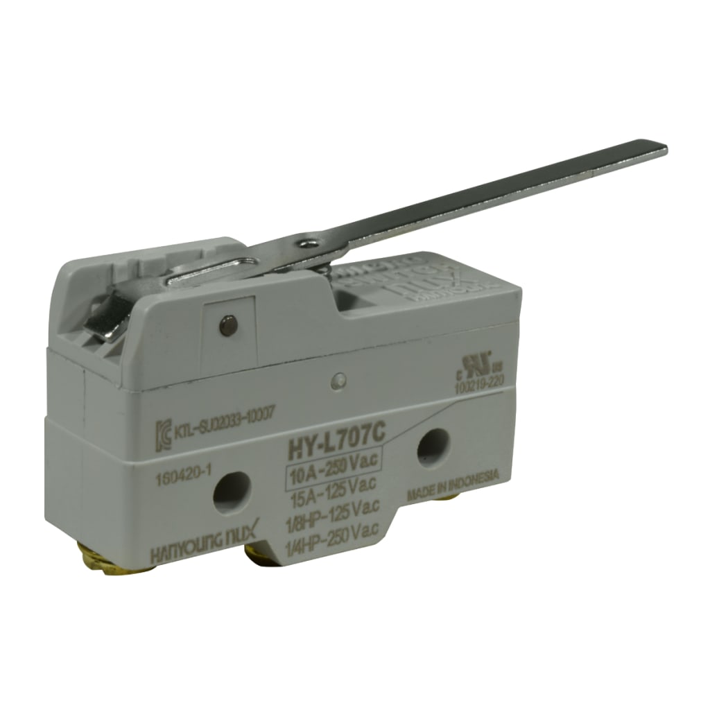 MIC SW PLCA LARG 15A 125V UL