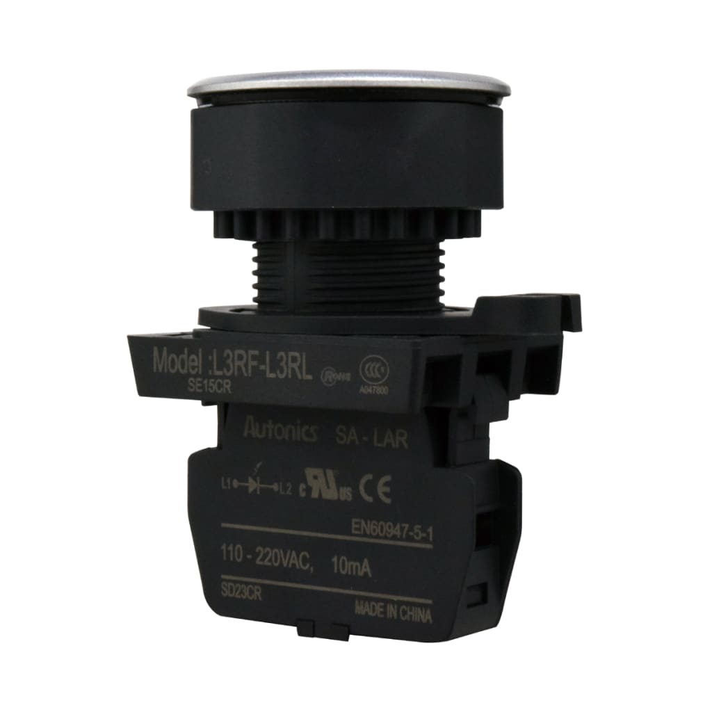 06 LAMP LED ROJO 30mm 110-220VAC PLAST PLAN