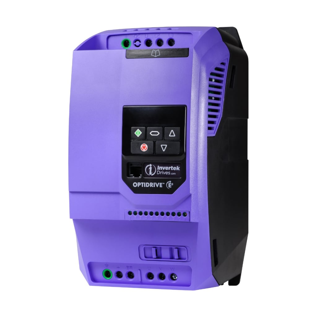 39 VARIADOR E3, TRIFASICO 220VAC, 5HP, 200-240VAC, 18A, TRIFASICO, IP20, TRANSISTOR FRENO
