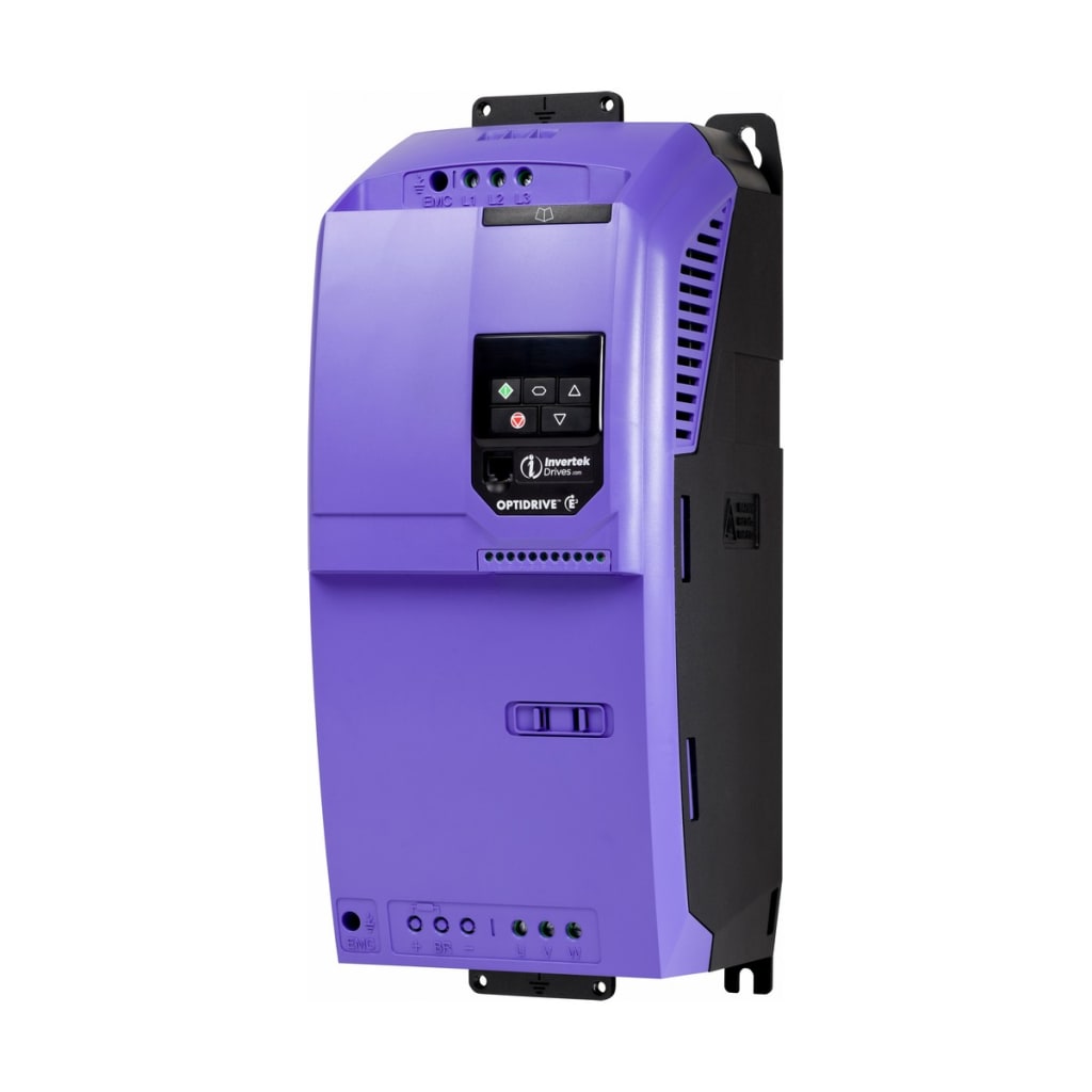 51 VARIADOR E3, TRIFASICO 220VAC, 10HP, 200-240VAC, 30A, TRIFASICO, IP20, TRANSISTOR FRENO