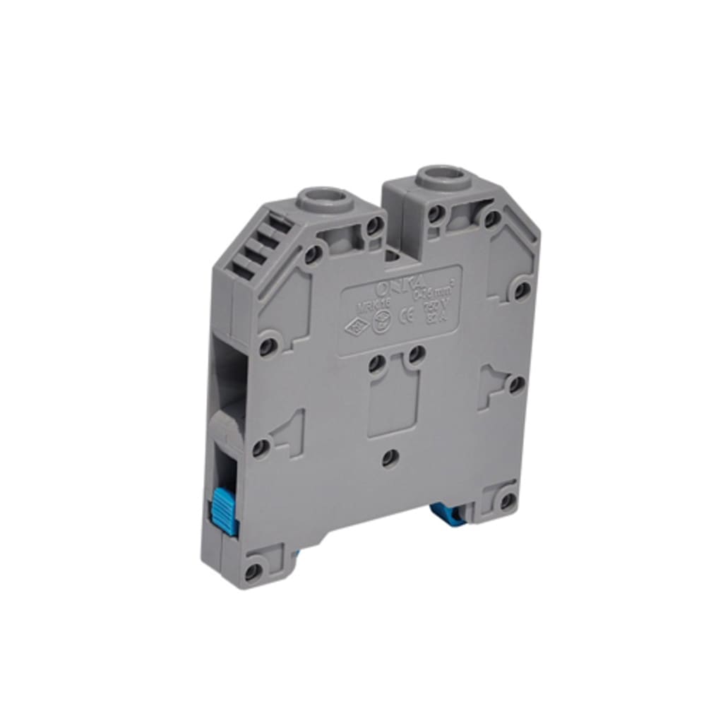 BORNERA RESOR 32A/750V 4mm2 AZUL X 10 UNID