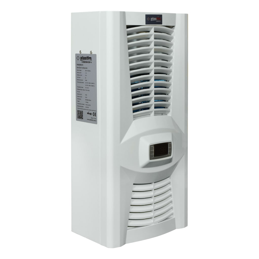 ACONDICIONADOR DE AIRE PARA TABLERO MONTAJE LATERAL, POTENCIA 380W 230VAC
