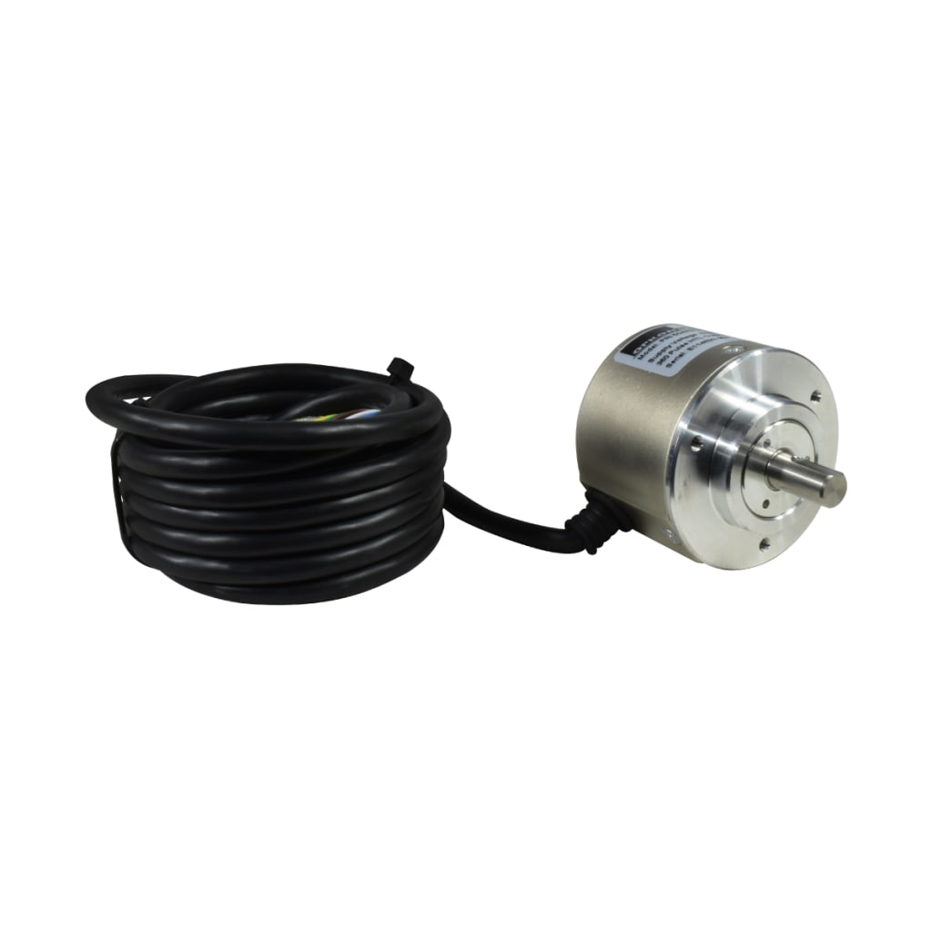 25 ENC-INC-ROT 50MM DIAM EJE 8MM, 360PPR, SAL HTL LINE DRIVER, 5~24 VDC.