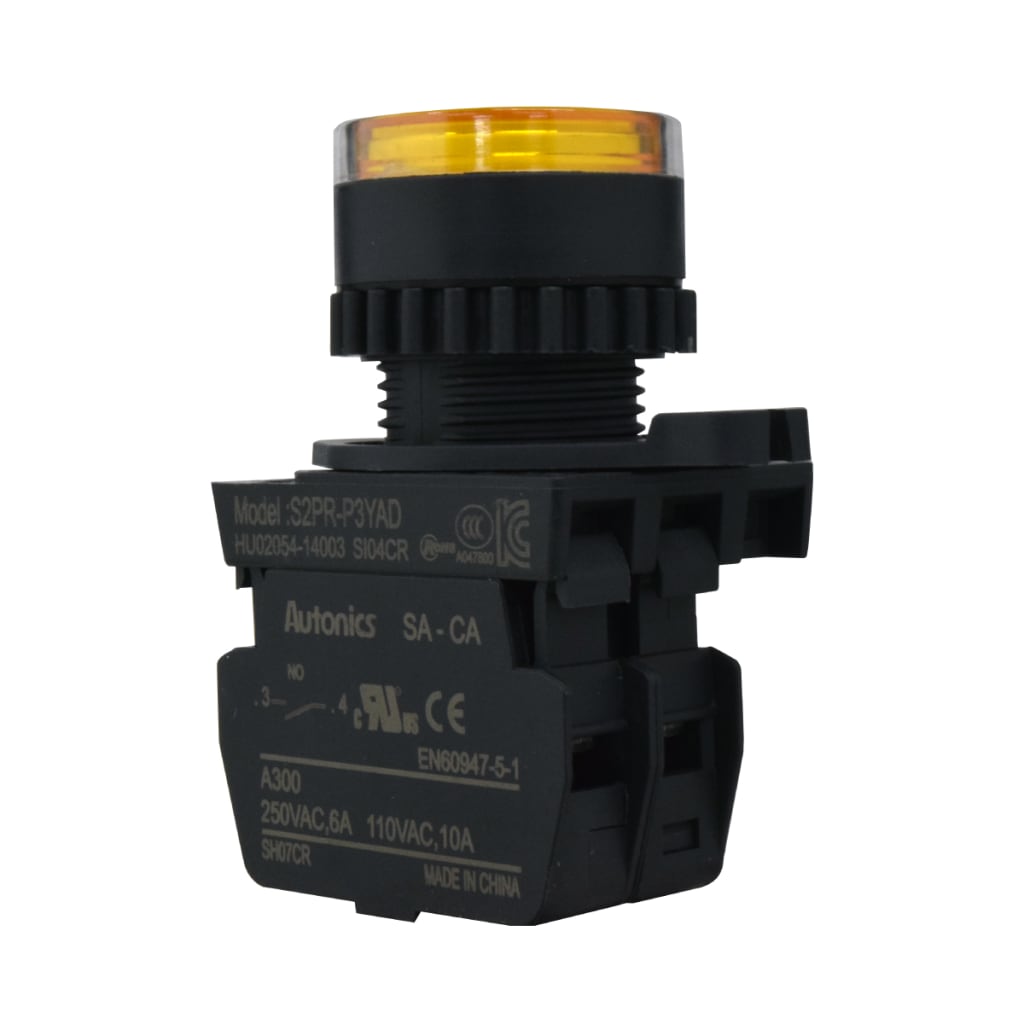 24 PULS PLAST NA + LED AMA 12-24 VDC/AC 22mm