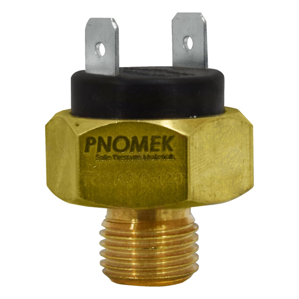 208 TERMOSTATO 120°C, NC FAST-ON, 1/4G