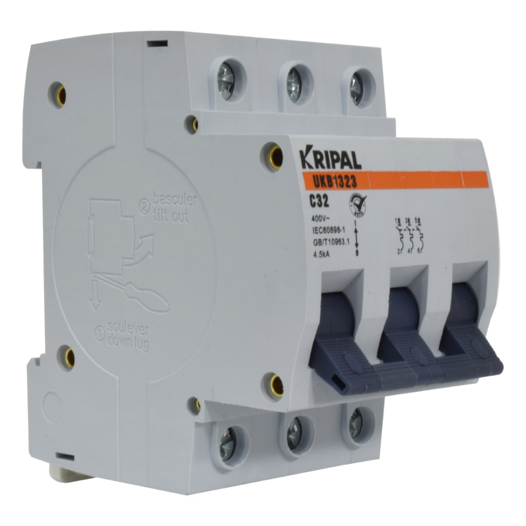 BREAKER 3x32A 230/400V 4.5KA CURVA C