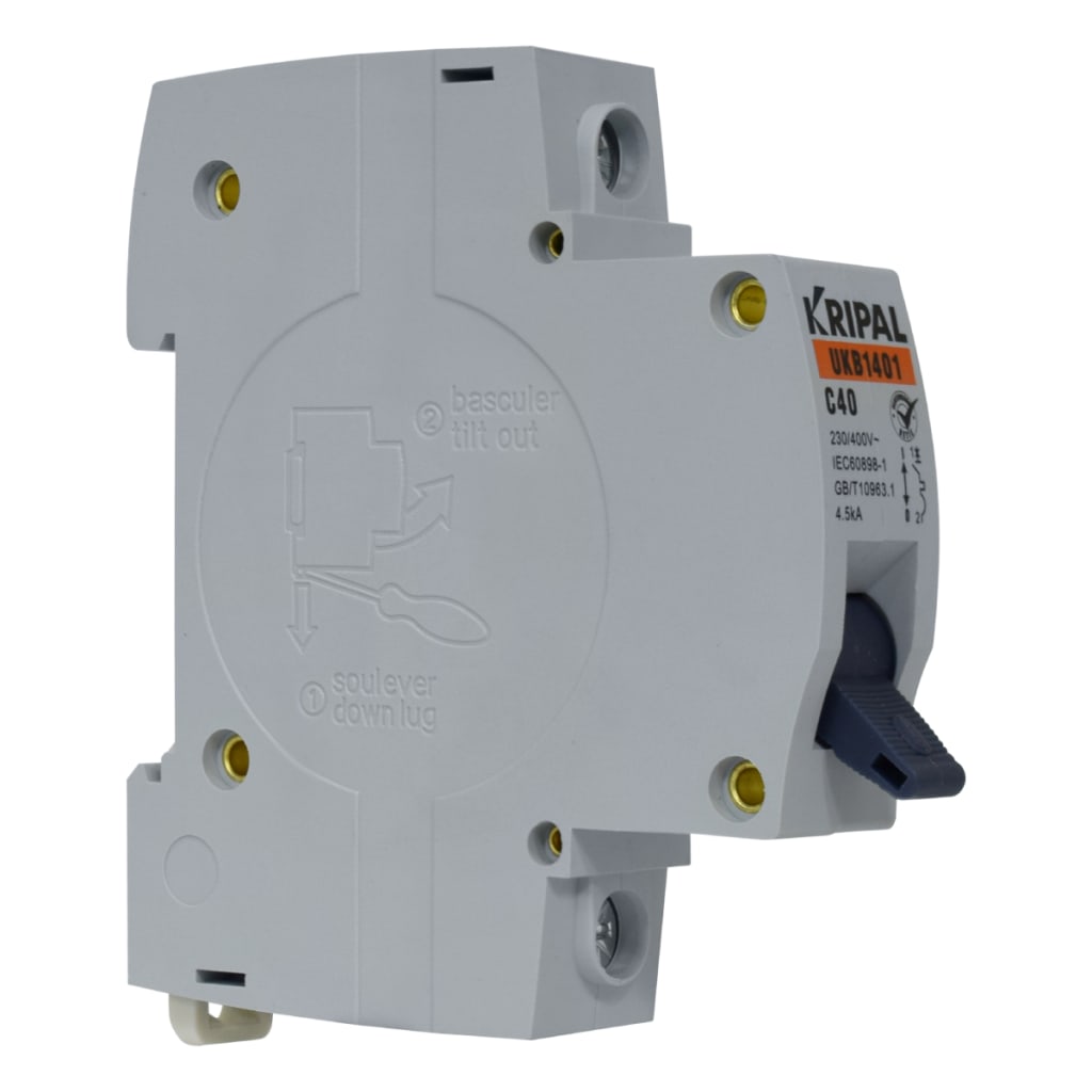 BREAKER 1x40A 230/400V 4.5KA CURVA C