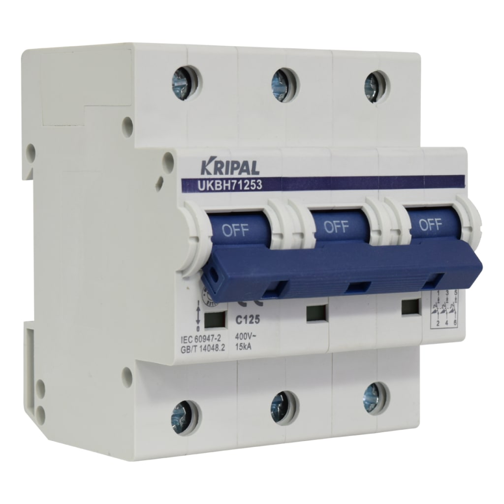 BREAKER 3x125A 400V 15KA CURVA C