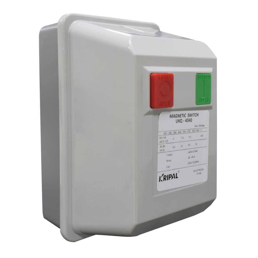 ARRANCADOR DIRECTO 28 - 40A 220V BASE METALICA/CUB PLASTICA IP65