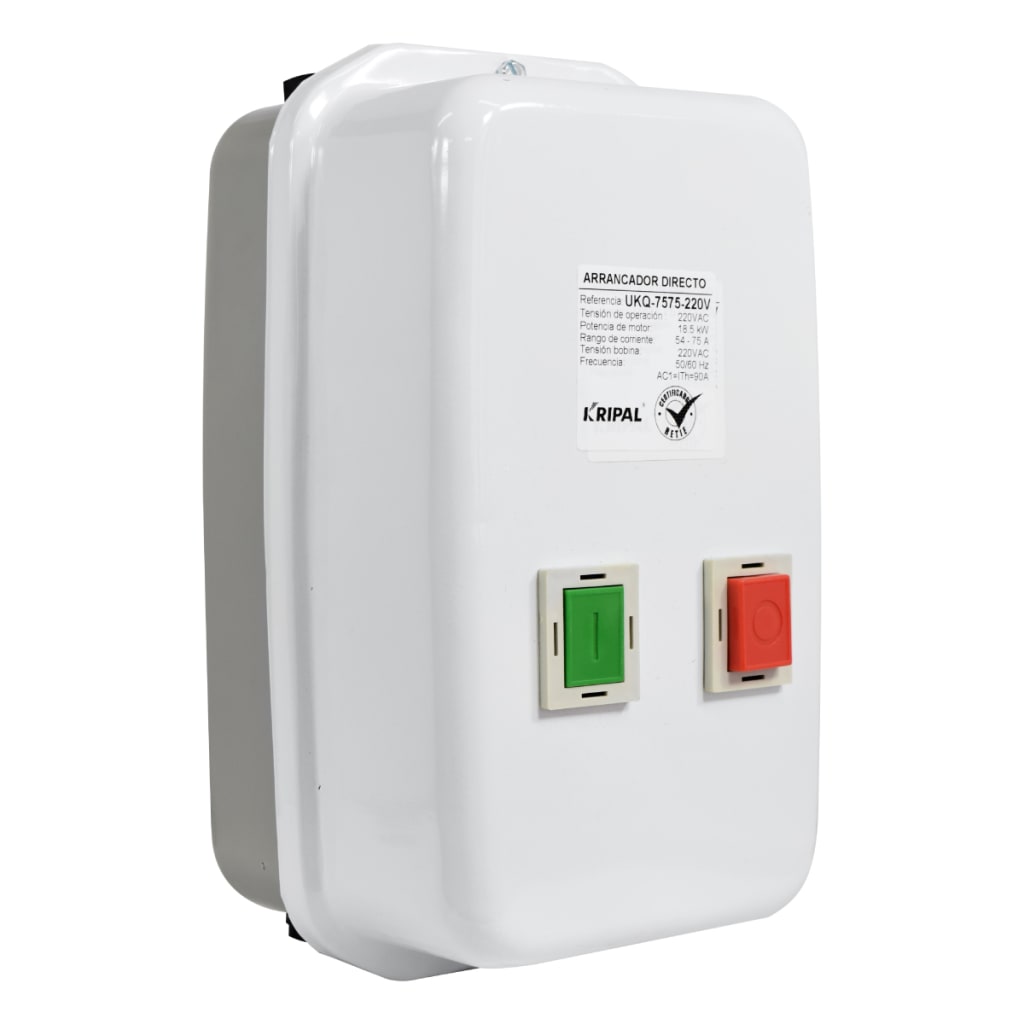 ARRANCADOR DIRECTO 54 - 75A 220V METALICO IP65