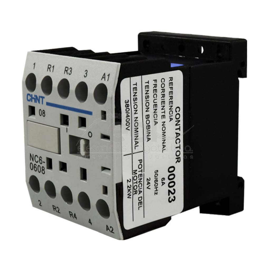 MINI CONTACTOR AUX 6A AC3 24VAC 2NO+2NC