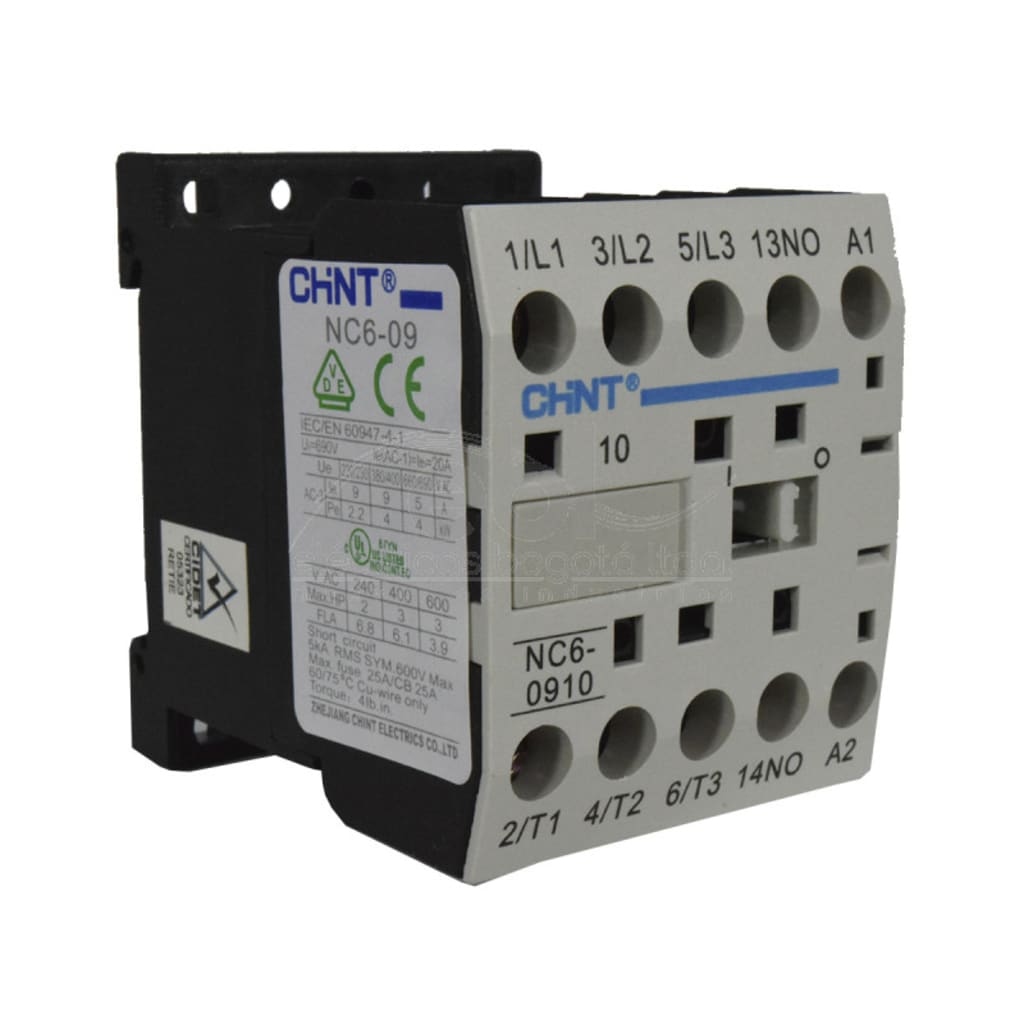 MINI CONTACTOR AUX 9A AC3 24VAC 3NO+1NO