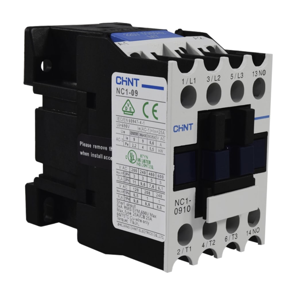 CONTACTOR 9A AC3 220VAC UL