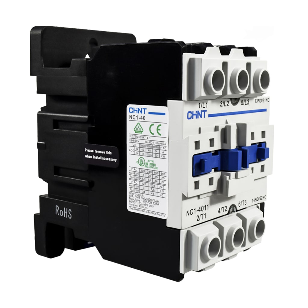 CONTACTOR 40A AC3 220VAC UL