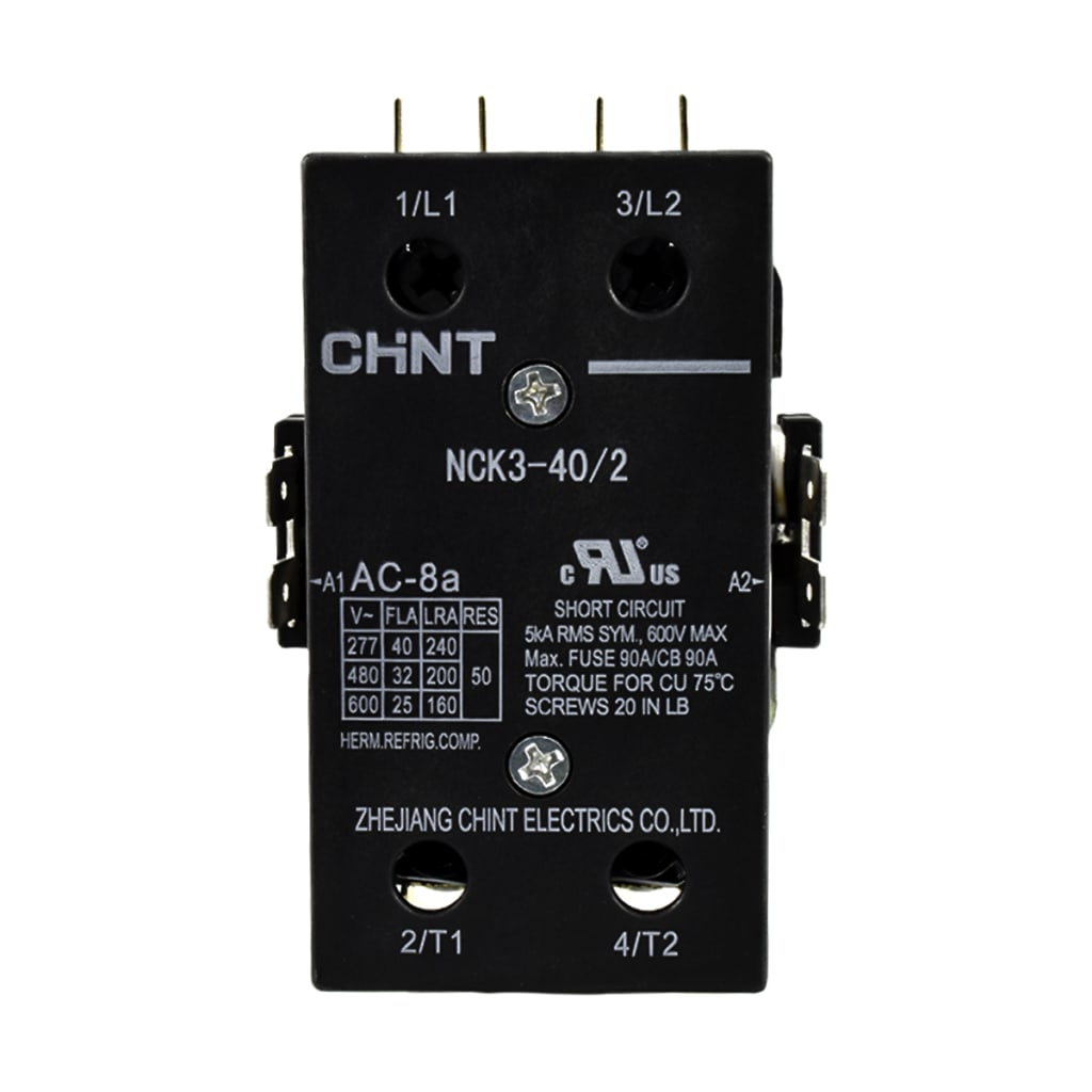 CONTACTOR A/C 2X40A 230VAC UL