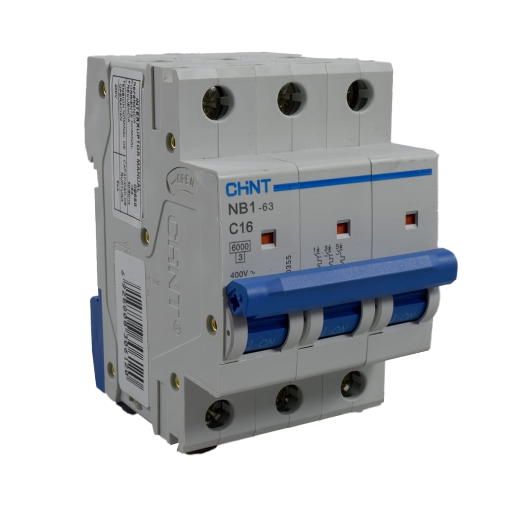 BRK 3X16A 230/400V 6KA C IEC