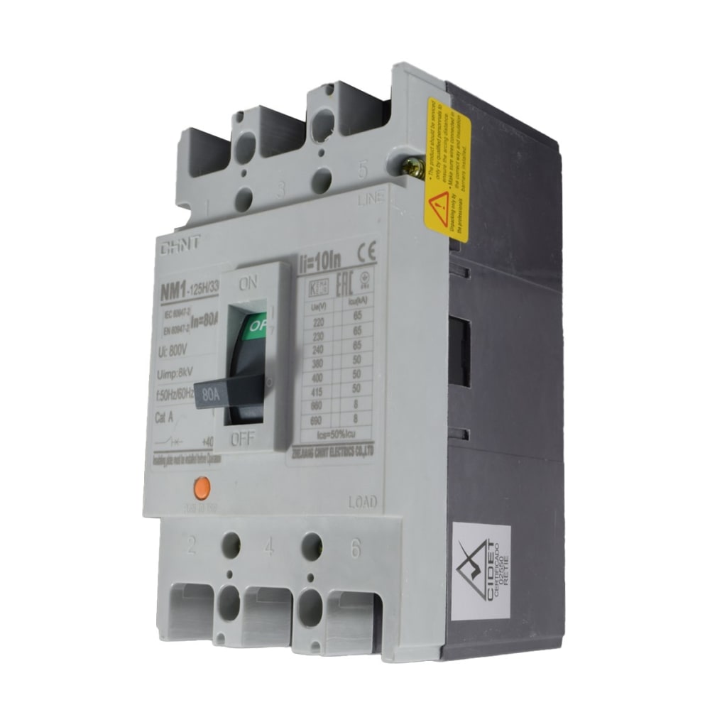 BRK IND 3X80A 690V 50KA/415V
