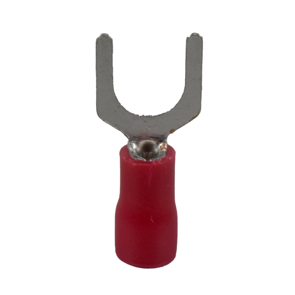TERMINAL U ROJA 6.4mm 16-22AW6 X 1 PQTE X 100 UNID