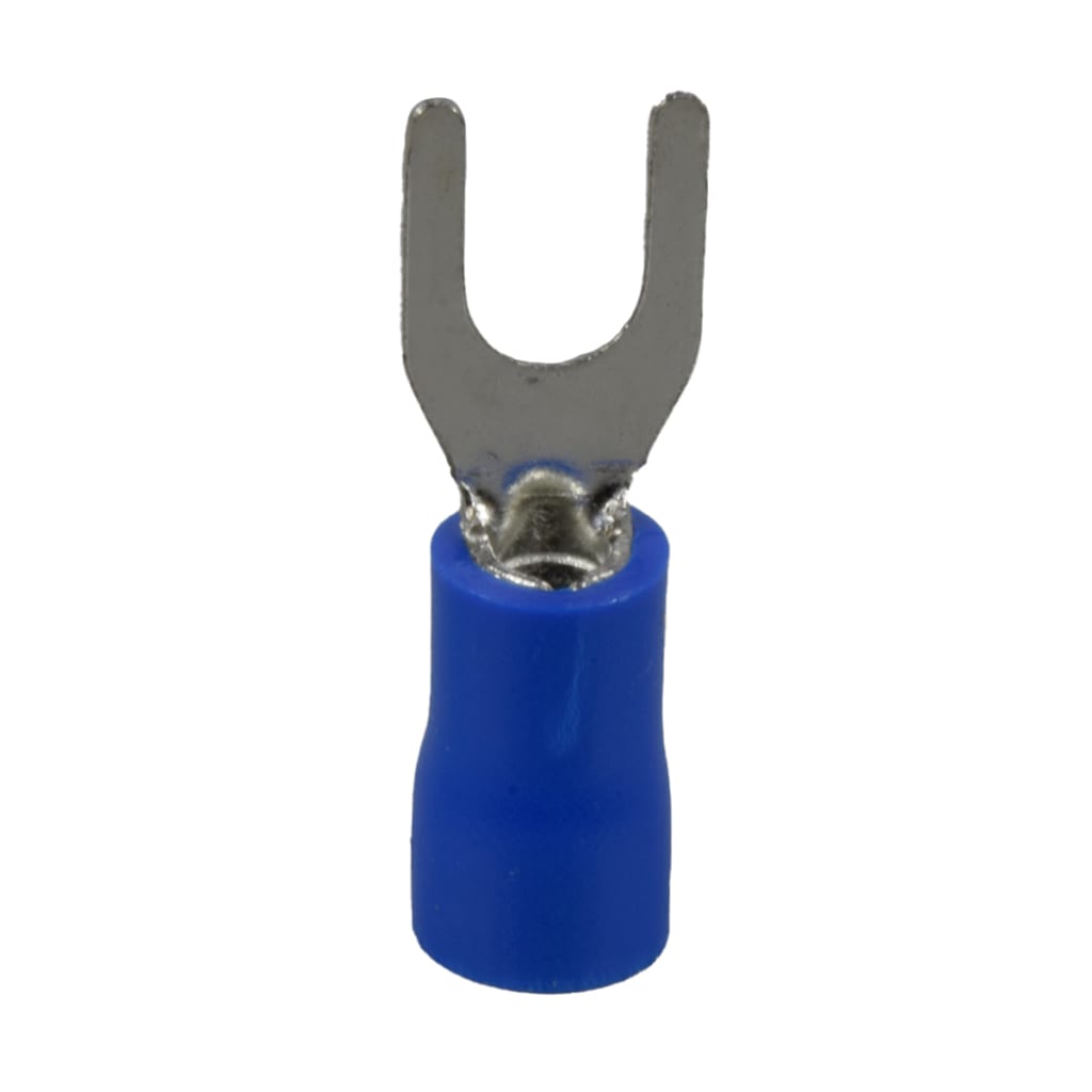 TERMINAL U AZUL 4.3mm 14-16AW6 X 1 PQTE DE 100 UND