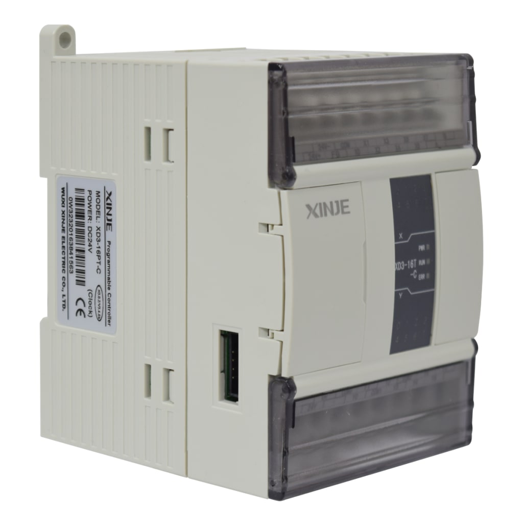 PLC XD3 8 ENTRADAS PNP / 8 SALIDAS TRANSISTOR NPN, 2 RAPIDAS, 24VDC