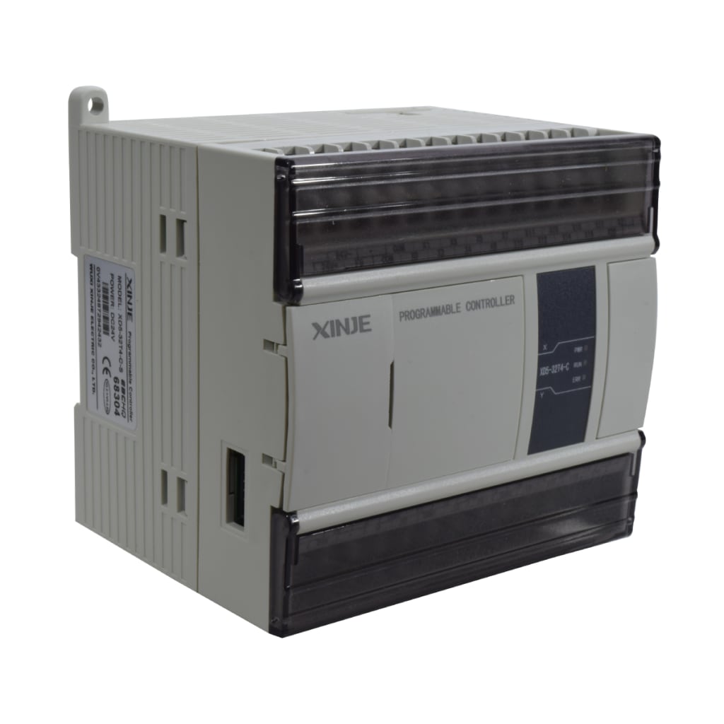 PLC XD5 18 ENTRADAS NPN / 14 SALIDAS TRANSISTOR NPN 4 PULSOS, ALIMENTACIÓN 24VDC
