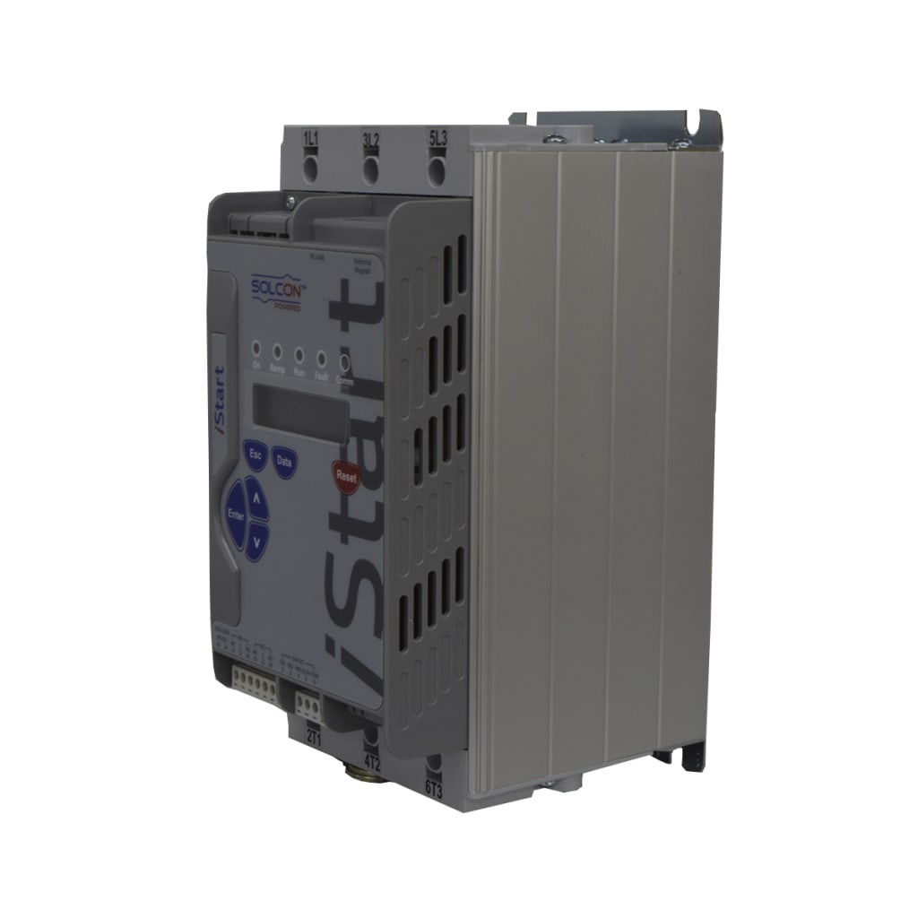 ARRANCADOR SUAVE SERIE ISTART 17 AMPERIOS VOLTAJE  208~480 VAC 50/60HZ, VOLTAJE DE CONTROL 24 VDC.
