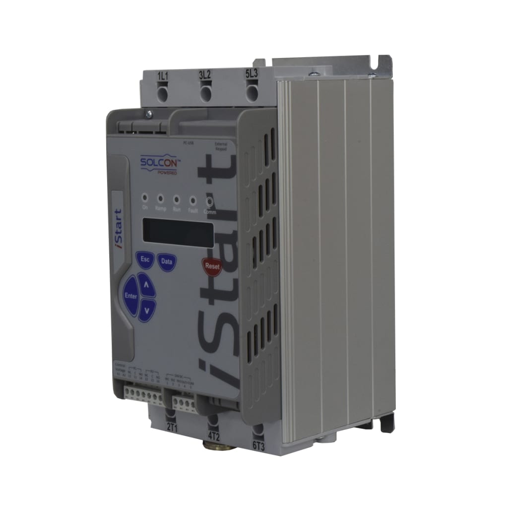 ARRANCADOR SUAVE SERIE ISTART 31 AMPERIOS VOLTAJE  208~480 VAC 50/60HZ, VOLTAJE DE CONTROL 24 VDC.
