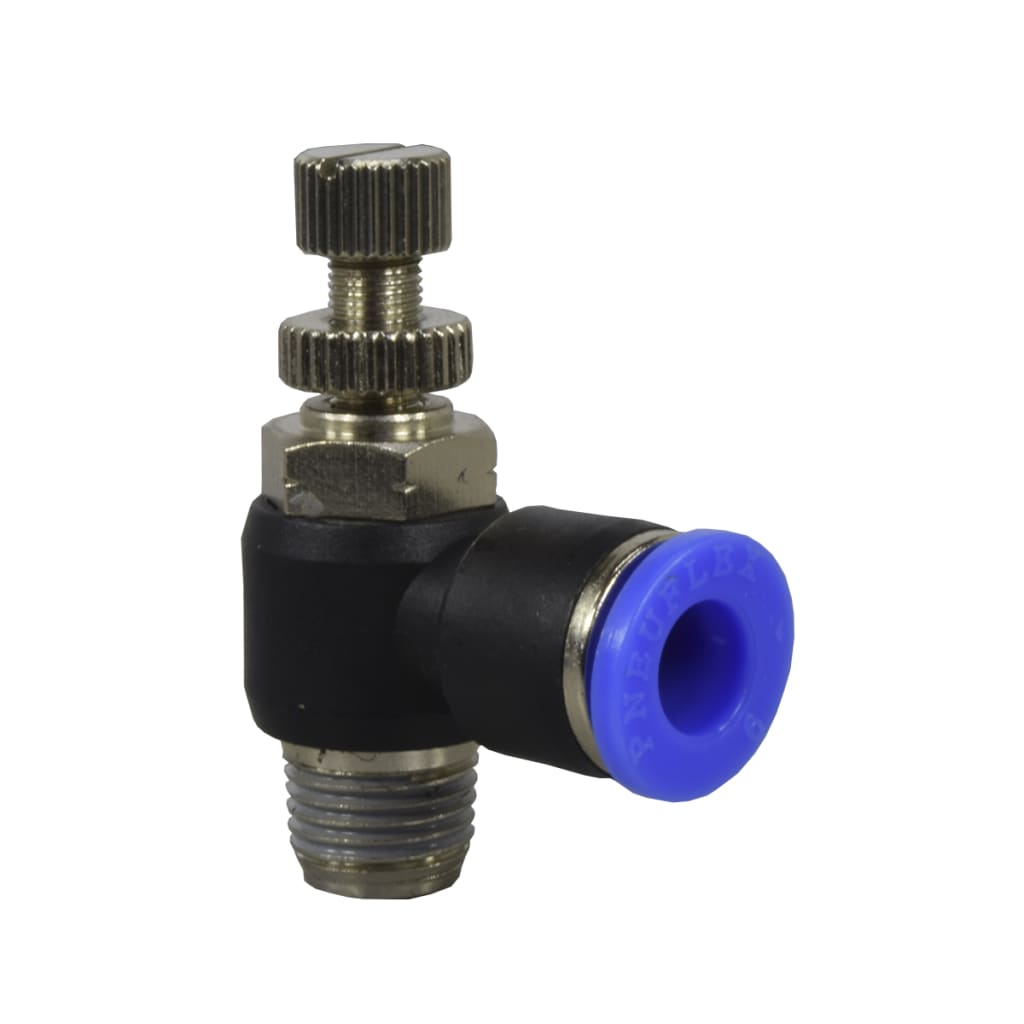 CONTROL DE VELOC DTO MANG 6mm CONEX 1/8 NPT M