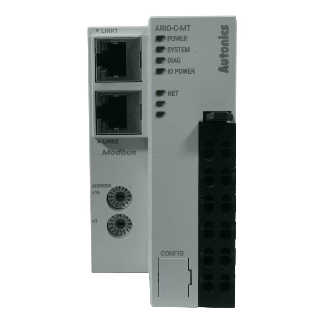 CPU MODBUS TCP/IP  PARA UNIDAD DE ENTRADAS / SALIDAS REMOTAS ARIO