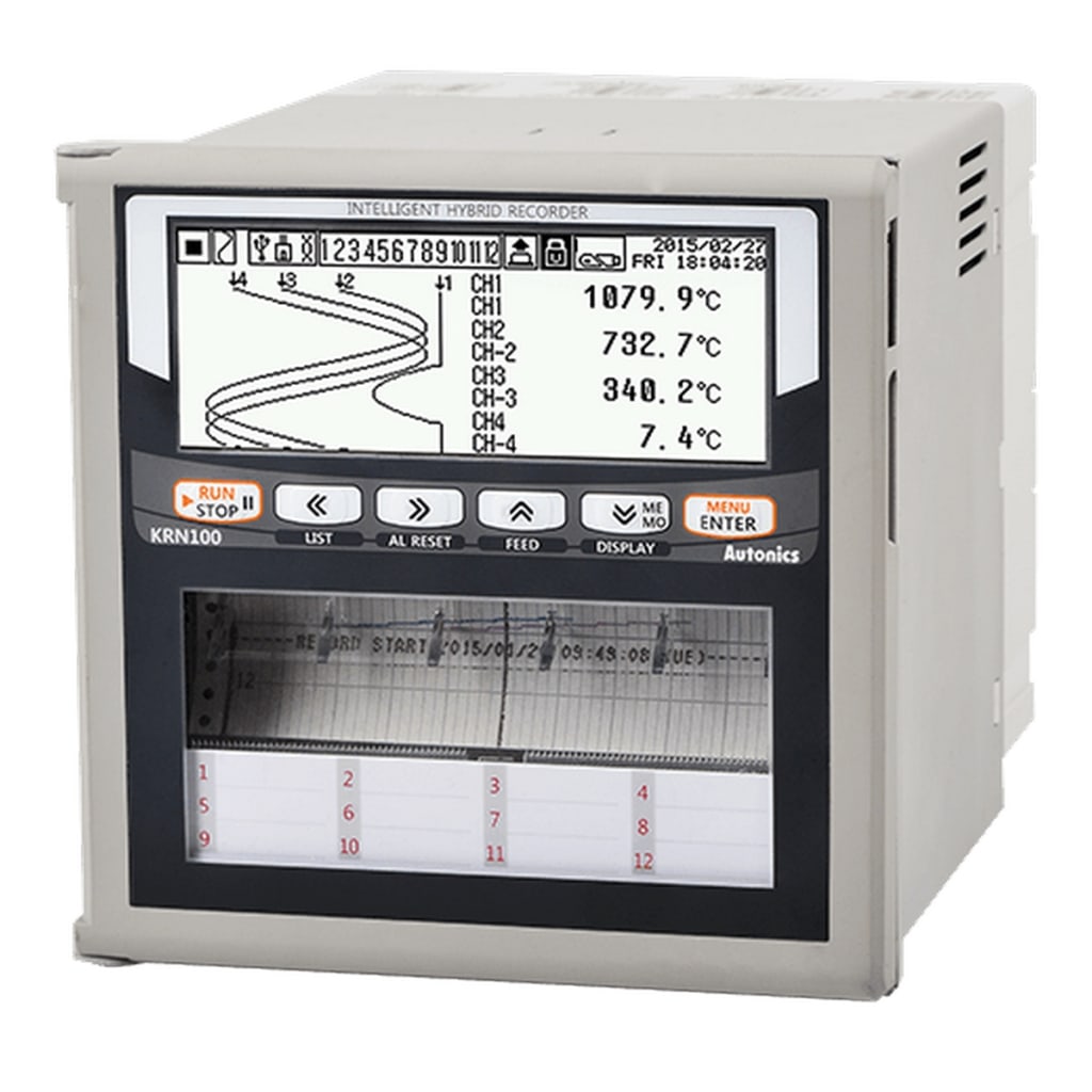 REGISTR 6 CANALES 100~240VAC 144X144MM