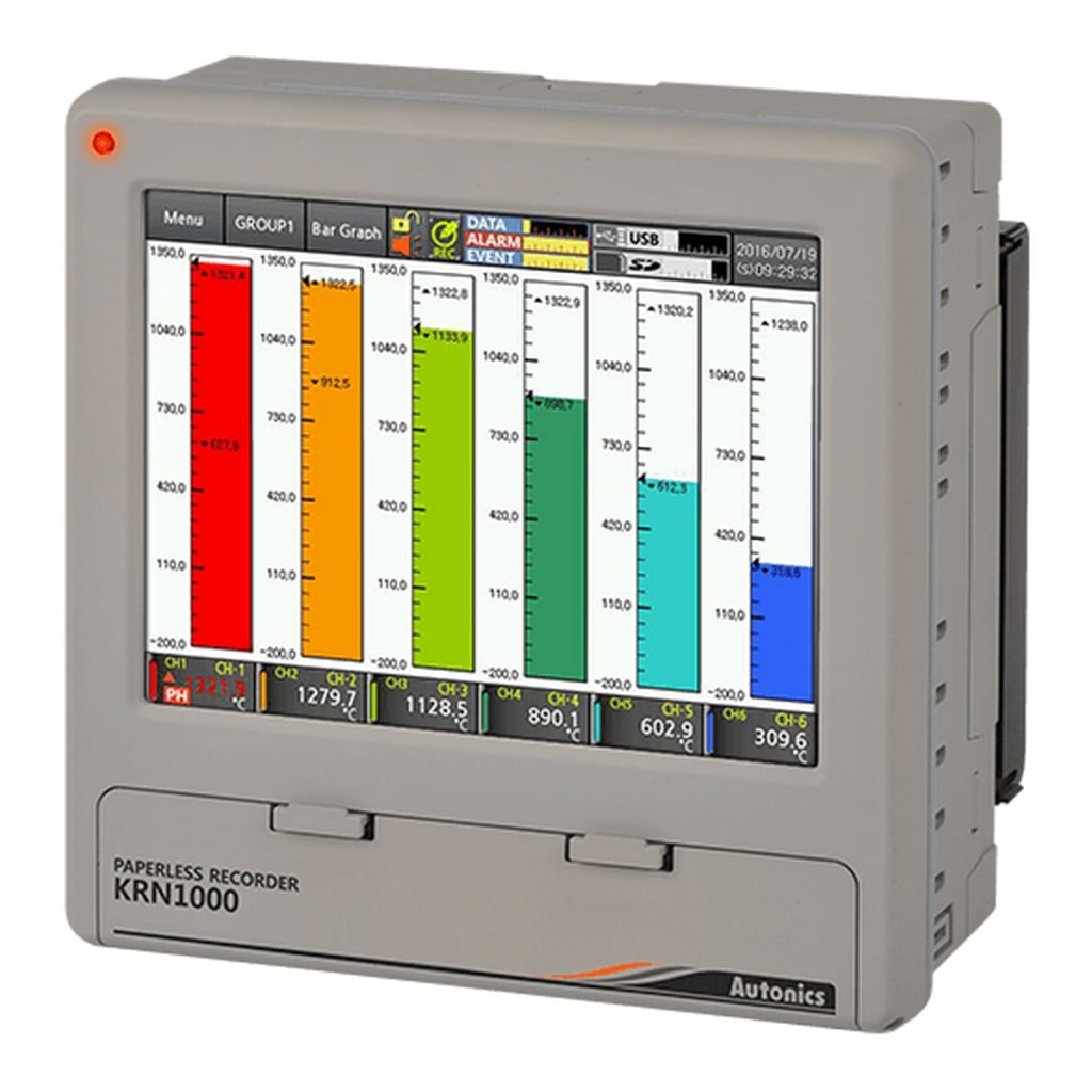 REGISTRADOR DIGITAL DE 4 CANALES 100-240 VAC